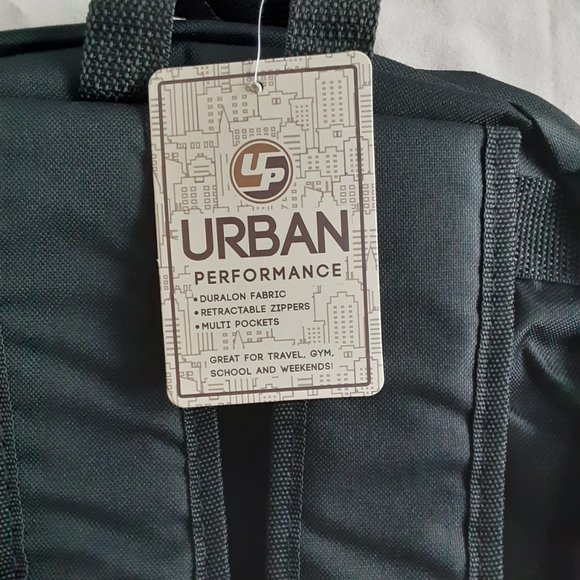 New! - Urban Performance Black Duralon Fabric Backpack - Picture 3 of 6